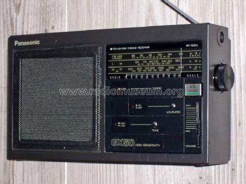 FM-LW-MW 3 Band Receiver RF-1650L GX-50; Panasonic, (ID = 1862840) Radio