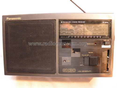 GX-30 RF-1630J; Panasonic, (ID = 3067470) Radio