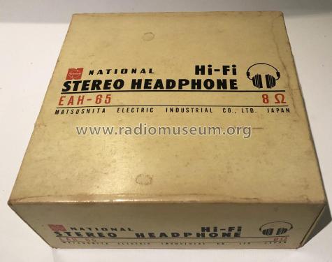 Hi-Fi Stereo Headphones EAH-65; Panasonic, (ID = 2802851) Speaker-P