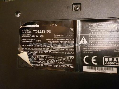 LCD TV TX-L32S10E; Panasonic, (ID = 3018653) Television