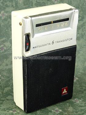 Matsushita 6 Transistor T-13; Panasonic, (ID = 2345768) Radio