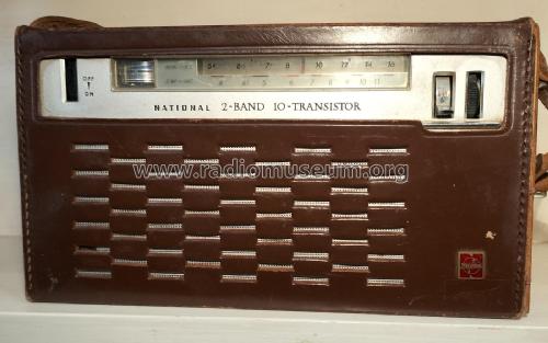 National 2-Band 10-Transistor T-63 H; Panasonic, (ID = 2824870) Radio