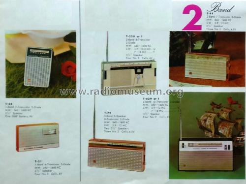 National 2-Band 7-Transistor T-44; Panasonic, (ID = 2344701) Radio