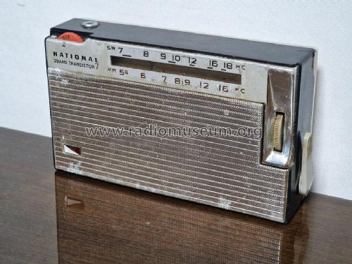 National 2 Band Transistor 7 AB-175U; Panasonic, (ID = 3082376) Radio