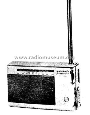 National 6 Transistor T-20; Panasonic, (ID = 1725234) Radio