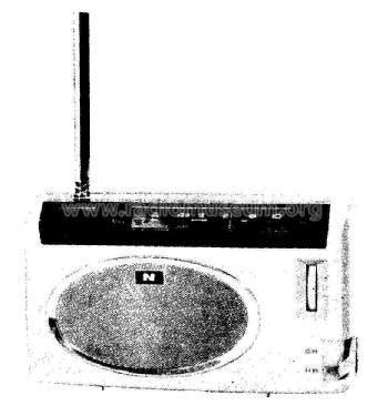 National 8-Transistor 2-Band T-26 Radio Panasonic