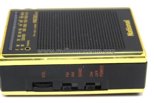 National FM-AM 2-Band Micro 007 RF-007D Radio Panasonic 