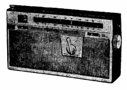 National Panasonic 2-Band 8-Transistor T-200H; Panasonic, (ID = 1728973) Radio