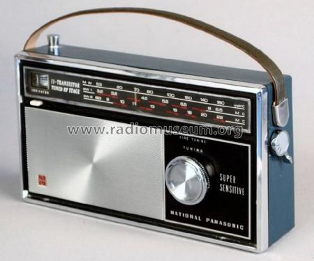 National Panasonic 3 Band Super SensitiveTuned RF stage R-317; Panasonic, (ID = 1732170) Radio