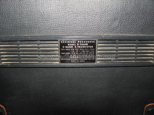 National Panasonic All Transistor R-246HB; Panasonic, (ID = 2902687) Radio