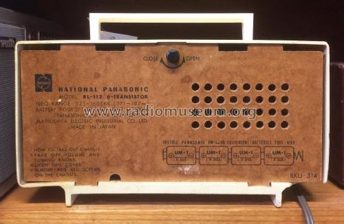 National Panasonic RL-112; Panasonic, (ID = 3109500) Radio