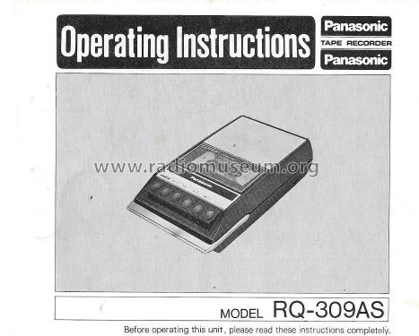 National Panasonic RQ-309AS; Panasonic, (ID = 2806503) R-Player