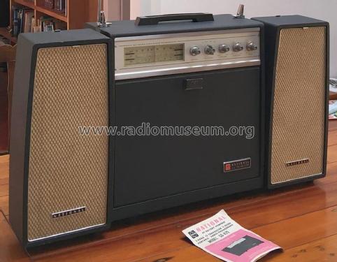 National All Transistor Radio Phonograph SG-825; Panasonic, (ID = 2898399) Radio