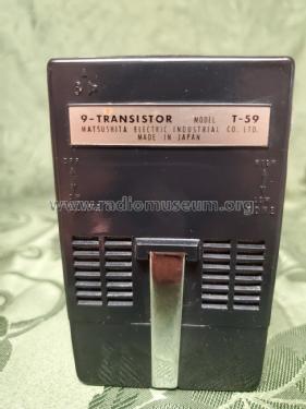 Panasonic 9 Transistor T-59; Panasonic, (ID = 2814724) Radio