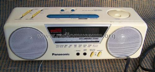 Panasonic - FM-AM-FM Stereo Clock Radio RC-X210; Panasonic, (ID = 3082960) Radio