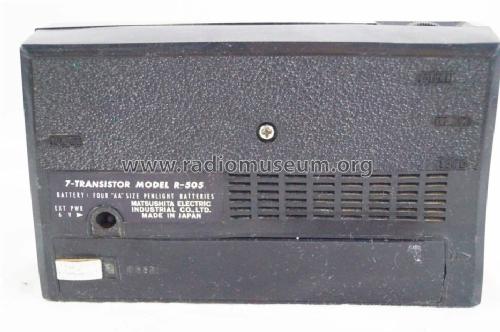 Panasonic Super Sensistive 7-Transistor R-505; Panasonic, (ID = 1721265) Radio