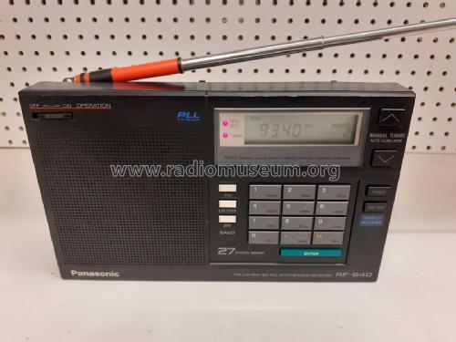 PLL Synthesized Receiver RF-B40 Radio Panasonic, Matsushita 