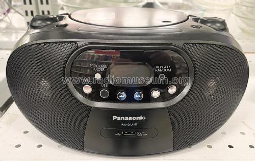 Portable Stereo CD System RX-DU10; Panasonic, (ID = 3091158) Radio