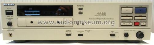 Professional Digital Audio Tape Deck SV-3900 EG; Panasonic, (ID = 3090116) R-Player