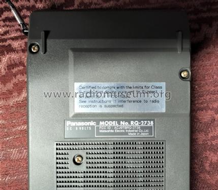 Program Recorder RQ-2738; Panasonic, (ID = 2824287) R-Player