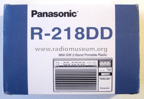 Panasonic MW-SW 2-Band Portable Radio R-218DD; Panasonic, (ID = 2716548) Radio