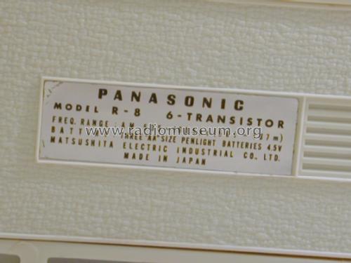 R-8; Panasonic, (ID = 1712707) Radio