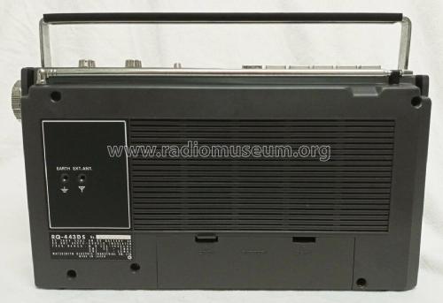 Radio Cassette 443 RQ-443DS; Panasonic, (ID = 2867055) Radio