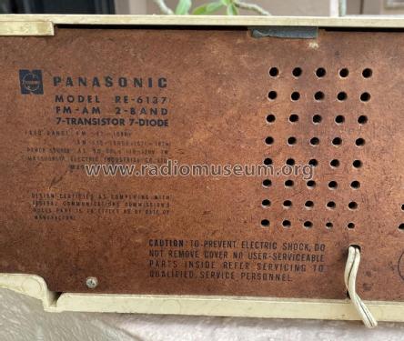 RE-6137 Ch= RQX-122-1; Panasonic, (ID = 2851335) Radio