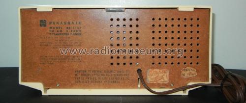 RE-6137 Ch= RQX-122-1; Panasonic, (ID = 3087350) Radio