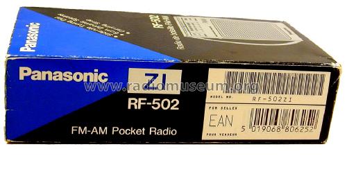 RF-502; Panasonic, (ID = 2212464) Radio