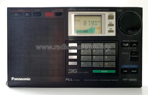 RF-B65 and B65D and B65DA Radio Panasonic, Matsushita, National 