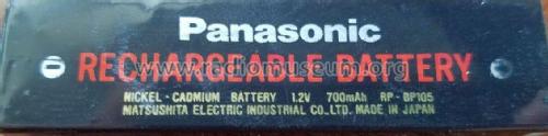 1.2 V, 700 mAh Nickel-Cadmium Battery RP-BP105; Panasonic, (ID = 2850592) Power-S