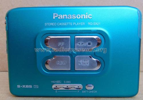 RQ-SX21 / RQ-SX41; Panasonic, (ID = 2907732) Sonido-V