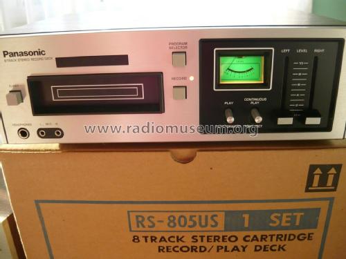 RS-805US; Panasonic, (ID = 2846739) Reg-Riprod