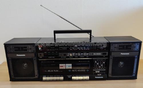 Portable Stereo Component System RX-CW43L; Panasonic, (ID = 2752310) Radio