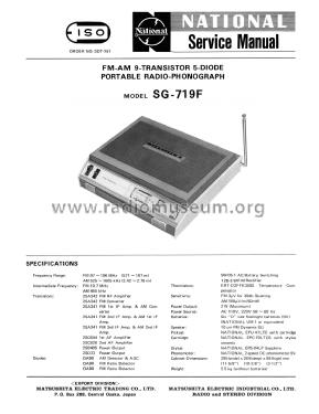 SG-719F; Panasonic, (ID = 3007424) Radio