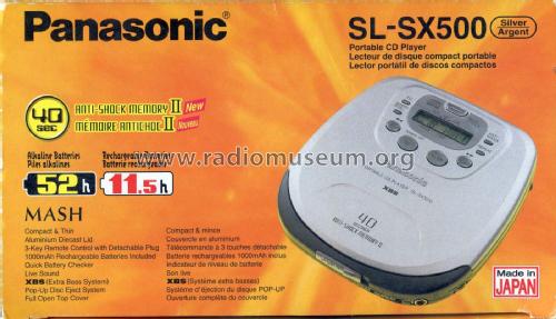 SL-SX 500; Panasonic, (ID = 3055182) R-Player