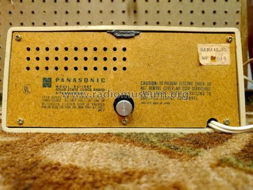 Solid State Clock Radio 6-Transistor RC-1087; Panasonic, (ID = 2328372) Radio