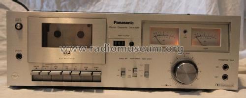 Stereo Cassette Deck RS-611; Panasonic, (ID = 2017164) Sonido-V