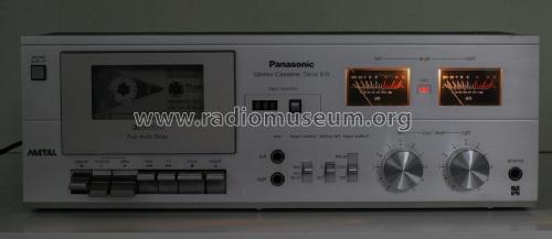 Stereo Cassette Deck RS-619; Panasonic, (ID = 3116799) R-Player