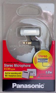 Stereo Microphone RP-VC201; Panasonic, (ID = 1769272) Microfono/PU