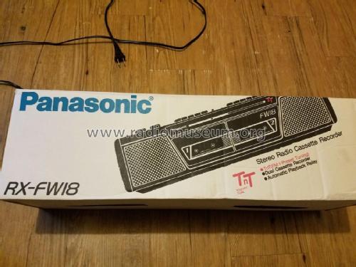 Stereo Radio Cassette Recorder TnT RX-FW18; Panasonic, (ID = 2337088) Radio