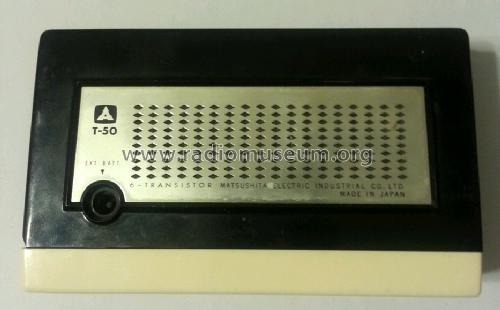 Super Sensitive 6 Transistor Portable Radio T-50; Panasonic, (ID = 1641402) Radio