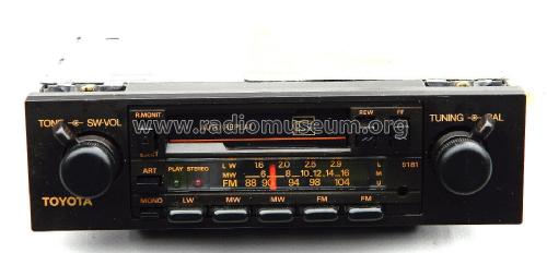 Toyota 5181 Stereo Car Cassette Radio 86120-17090 Ref.No. CQ-RT022A; Panasonic, (ID = 2872528) Car Radio