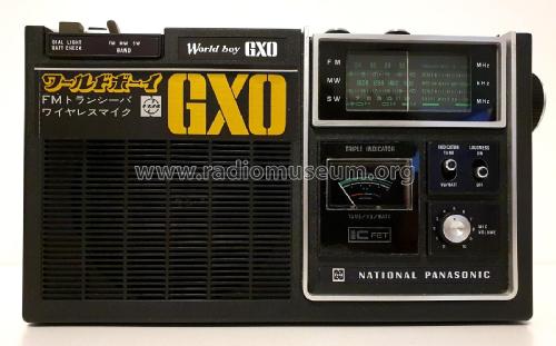 World Boy GXO RF-848 Radio Panasonic, Matsushita, National 