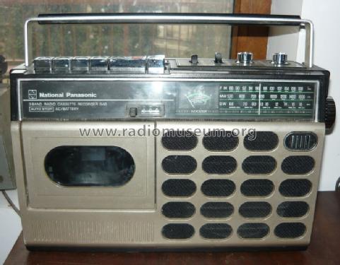 3 Band Radio Cassette Recorder 546; Panasonic, (ID = 1373610) Radio