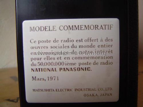 Commemorative RF-902 L; Panasonic, (ID = 178589) Radio