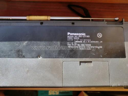 Compact Stereo Radio Cassette Recorder RX-2700; Panasonic, (ID = 1197227) Radio