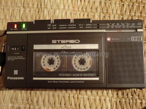 Compact Stereo Radio Cassette Recorder RX-2700; Panasonic, (ID = 1197374) Radio