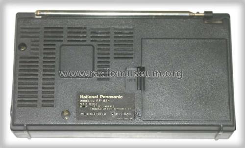 FM-AM 2-Band RF-524; Panasonic, (ID = 495748) Radio